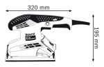 سنباده تخت بوش با کفی مربع شکل 190 وات مدل GSS 2300