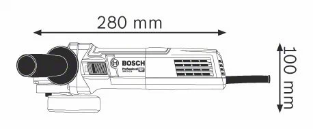 مینی سنگ بوش 900 وات ساخت آلمان مدل GWS 9-115