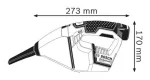جارو شارژی بوش GAS 12V-LI