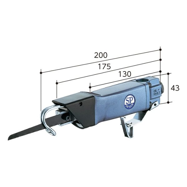 اره نوکی مستقیم، ظرفیت برش 1/6 میلیمتر SP مدل SP-1720