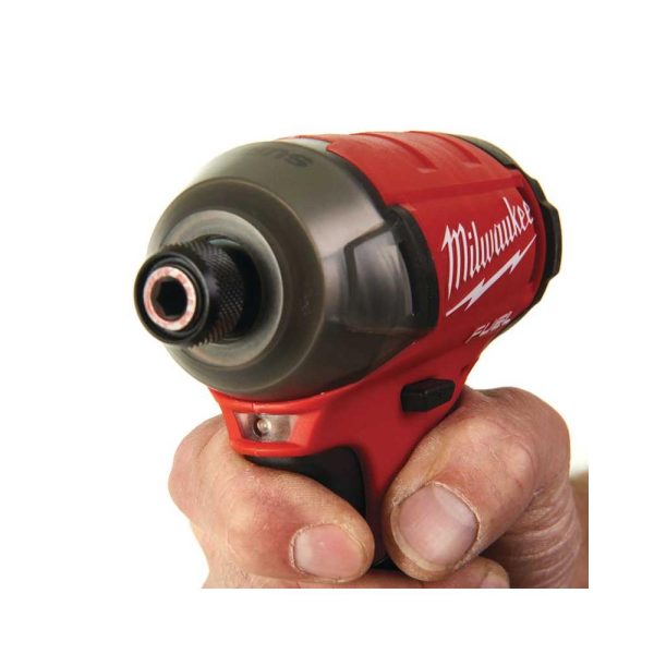 پیچ گوشتی هیدرولیک 18 ولت شارژی میلواکی مدل M18FQID-0X.