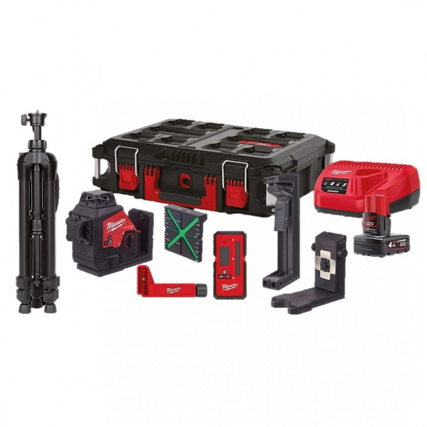 تراز لیزری میلواکی M123PLKIT-401P