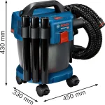 جارو شارژی بوش مدل Gas 18v-10 L - تصویر 4